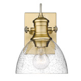 Sconces Single Glass by Golden ( 62 | 3118-BA1 BCB-SD Hines ) 