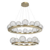 Large Chandeliers Ring/Halo by Hammerton Studio ( 404 | CHB0092-2B-GB-C-CA1-L3 Gaia ) 