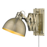 Lamps Wall by Golden ( 62 | 3824-A1W AB-AB Hawthorn ) 