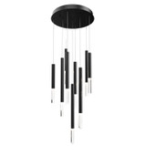 Mid. Chandeliers Glass Down by ET2 ( 86 | E11029-95BK Diaphane ) 
