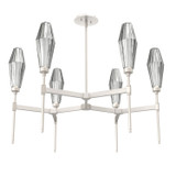 Mid. Chandeliers Glass Up by Hammerton Studio ( 404 | CHB0049-37-BS-RS-001-L3 Aalto ) 