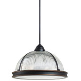 Pendants Glass Down by Generation Lighting ( 1 | 65062EN3-715 Pratt Street Prismatic ) 