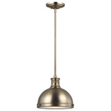 Mini Pendants Glass Down by Generation Lighting ( 1 | 65085-848 Pratt Street Metal ) 