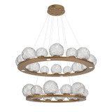 Large Chandeliers Ring/Halo by Hammerton Studio ( 404 | CHB0092-2B-NB-C-CA1-L3 Gaia ) 