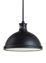 Pendants Metal Shade by Generation Lighting ( 1 | 65086EN3-715 Pratt Street Metal ) 