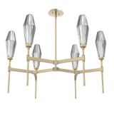 Mid. Chandeliers Glass Up by Hammerton Studio ( 404 | CHB0049-37-GB-RS-001-L3 Aalto ) 