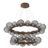 Large Chandeliers Ring/Halo by Hammerton Studio ( 404 | CHB0092-2T-BB-S-CA1-L1 Gaia ) 