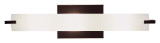 Bathroom Fixtures Three Lights by George Kovacs ( 42 | P5044-37B Tube ) 