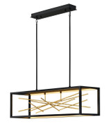 Linear/Island Open Frame by Fredrick Ramond ( 138 | FR46406BLK Styx ) 