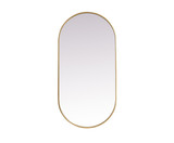 Mirrors Oval/Round by Elegant Lighting ( 173 | MR2A2448BRS Asha ) 