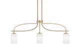 Mid. Chandeliers Glass Down by Hammerton Studio ( 404 | CHB0039-VA-MB-S-001-L3 Gem ) 
