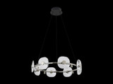 Mid. Chandeliers Ring/Halo by Golden ( 62 | 5028-8 CH Celestia ) 