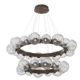 Large Chandeliers Ring/Halo by Hammerton Studio ( 404 | CHB0092-2T-FB-C-CA1-L1 Gaia ) 