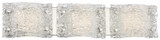 Bathroom Fixtures Three Lights by George Kovacs ( 42 | P5283-077-L Forest Ice ) 