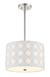 Pendants Drum Shade by George Kovacs ( 42 | P5339-613 Patchwork ) 