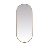 Mirrors Oval/Round by Elegant Lighting ( 173 | MR2A3072BRS Asha ) 