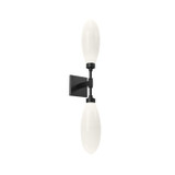 Sconces Double Glass by Hammerton Studio ( 404 | IDB0071-02-MB-WL-L3 Fiori ) 