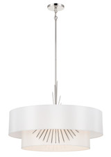 Pendants Drum Shade by George Kovacs ( 42 | P5394-613 Gramercy ) 