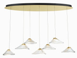 Linear/Island 4 Light + by George Kovacs ( 42 | P5402-718-L Sneer ) 