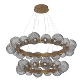 Large Chandeliers Ring/Halo by Hammerton Studio ( 404 | CHB0092-2T-NB-S-CA1-L1 Gaia ) 