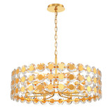 Mid. Chandeliers Glass Down by Eurofase ( 40 | 44286-025 Perrene ) 