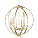 Mid. Chandeliers Candle by Golden ( 62 | 3167-6 OG Colson ) 