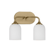 Bathroom Fixtures Two Lights by Generation Lighting ( 1 | GLV1022SB Emile ) 