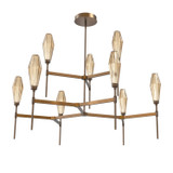 Large Chandeliers Glass Shade by Hammerton Studio ( 404 | CHB0049-54-FB-RB-001-L3 Aalto ) 