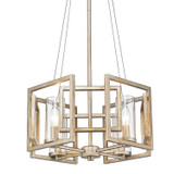 Mini Chandeliers Glass Shade by Golden ( 62 | 6068-4P WG Marco ) 