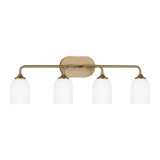 Bathroom Fixtures Four Lights by Generation Lighting ( 1 | GLV1024SB Emile ) 