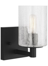 Sconces Single Glass by Generation Lighting ( 1 | GLV1031MBK Parker ) 