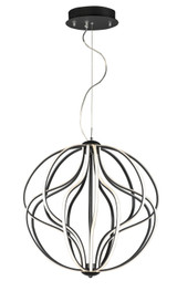 Pendants Sphere by ET2 ( 86 | E21176-BK Aura ) 
