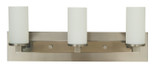 Bathroom Fixtures Three Lights by Framburg ( 8 | 4733 SP/PN Mercer ) 
