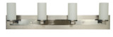 Bathroom Fixtures Four Lights by Framburg ( 8 | 4734 SP/PN Mercer ) 