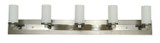 Bathroom Fixtures Five+Lights by Framburg ( 8 | 4735 SP/PN Mercer ) 