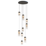 Mid. Chandeliers Multi-Port/Cascade by ET2 ( 86 | E21189-05GM Highball ) 