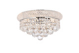Flush Mounts Glass Down by Elegant Lighting ( 173 | V1800F14C/RC Primo ) 