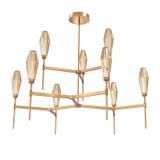 Large Chandeliers Glass Shade by Hammerton Studio ( 404 | CHB0049-54-NB-RB-001-L3 Aalto ) 