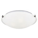 Flush Mounts Bowl Style by Generation Lighting ( 1 | 7543502EN3-962 Clip Ceiling Flush Mount ) 