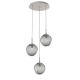 Mini Pendants 3 Light Cluster by Hammerton Studio ( 404 | CHB0066-03-BS-FS-C01-L1 Aster ) 
