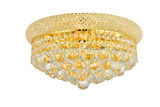 Flush Mounts Glass Down by Elegant Lighting ( 173 | V1800F16G/RC Primo ) 