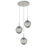 Mini Pendants 3 Light Cluster by Hammerton Studio ( 404 | CHB0066-03-BS-GS-C01-L3 Aster ) 