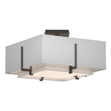 Semi-Flush Mts. Drum Shade by Hubbardton Forge ( 39 | 126507-SKT-07-SF1205-SF1605 Exos ) 