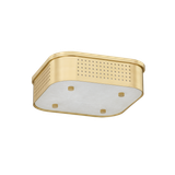 Flush Mounts Metal Shade by Hudson Valley ( 70 | 4114-AGB Madison Square ) 