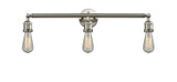 Bathroom Fixtures Three Lights by Innovations ( 405 | 205-SN Franklin Restoration ) 