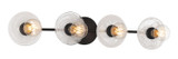 Bathroom Fixtures Four Lights by George Kovacs ( 42 | P5613-66A Vapors ) 