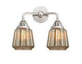 Bathroom Fixtures Two Lights by Innovations ( 405 | 288-2W-PC-G146 Nouveau 2 ) 