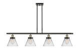 Linear/Island 4 Light + by Innovations ( 405 | 916-4I-BAB-G42-LED Ballston Urban ) 