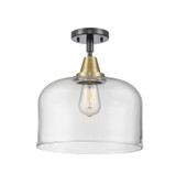 Semi-Flush Mts. Glass Down by Innovations ( 405 | 447-1C-BAB-G72-L-LED Caden ) 