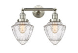 Bathroom Fixtures Two Lights by Innovations ( 405 | 208-SN-G664-7 Franklin Restoration ) 